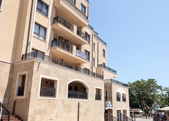 Apartman Beachfront Bliss-1br Sea View Flat In Golden Sands By Flat Mаnаger Várna